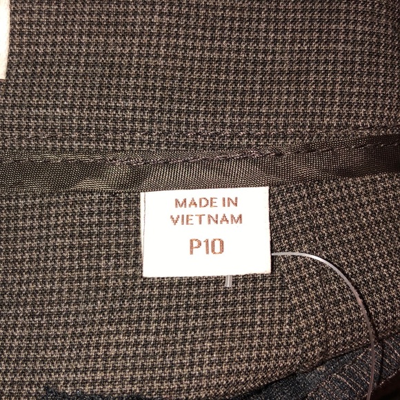Coldwater Creek Brown Pants. NWT. P10 - Picture 9 of 12